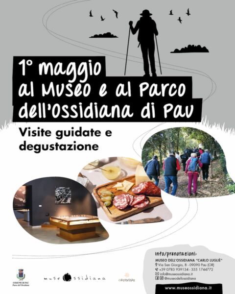 1° maggio al Museo e al Parco dell'Ossidiana di Pau