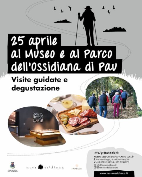 25 aprile al Museo e al Parco dell'Ossidiana di Pau