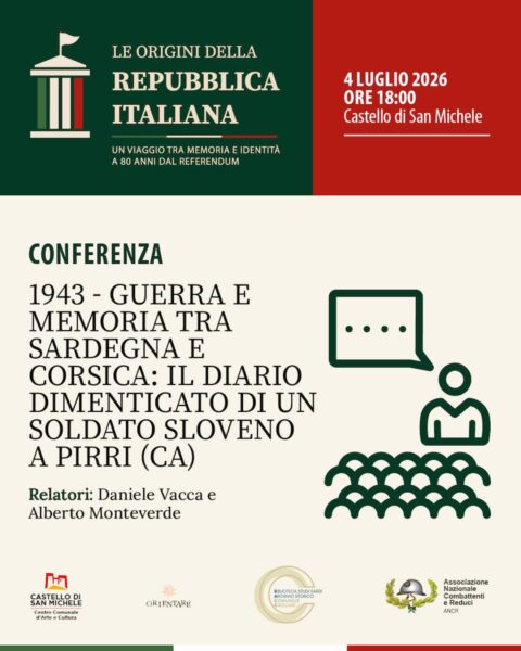 1943 - Guerra e memoria tra Sardegna e Corsica: il diario dimenticato di un soldato sloveno a Pirri (CA)